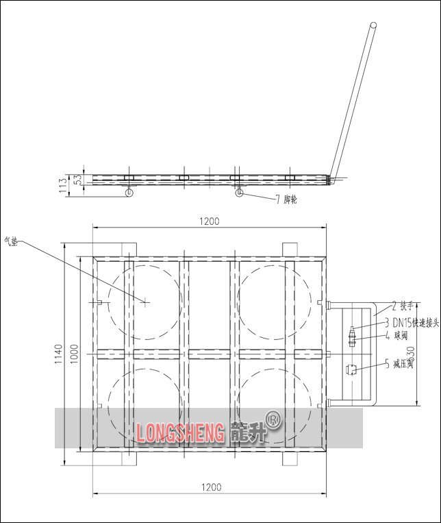 平闆氣(qi)墊搬運車尺(chi)寸圖與(yu)部件名(ming)稱(cheng) 平闆(ban)氣(qi)墊(dian)搬運(yun)車(che)尺寸圖與(yu)部(bu)件(jian)名稱