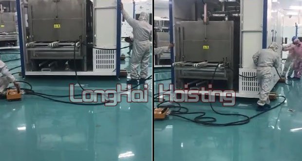 清洗機安裝就位 清(qing)洗機(ji)安(an)裝就(jiu)位